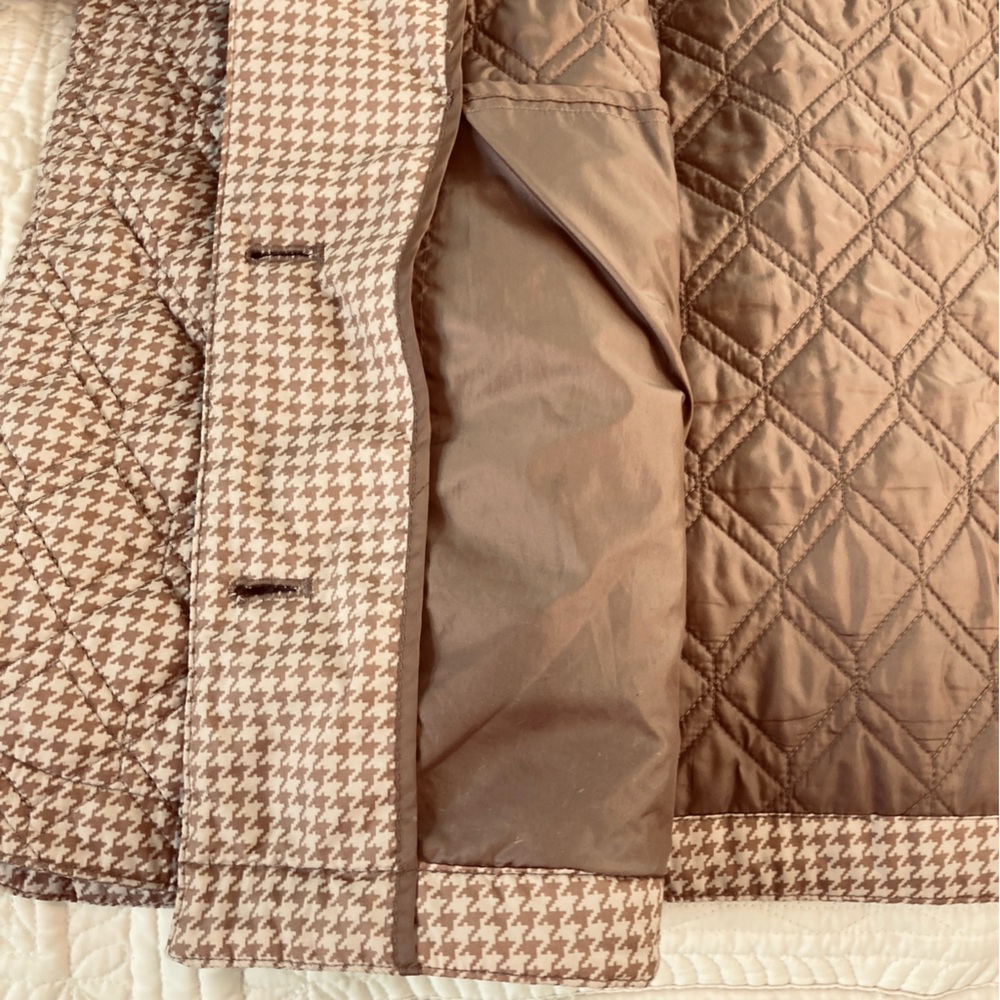 Lands' End Quilted Primaloft Insulated‎ Jacket Packable Tan Cream (Size 3XP) - Picture 5 of 15